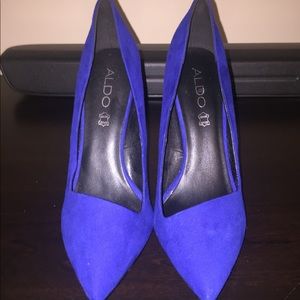Blue Aldo Pumps
